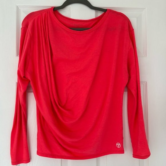 Trina Turk Recreation Draped Long Sleeve Top Size XS - Picture 1 of 5